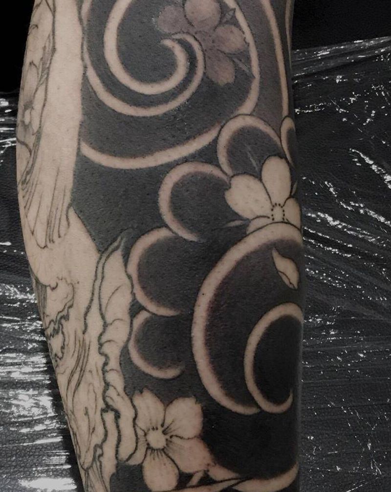 班若,纹身图片_腿部手臂老传统新传统纹身图案