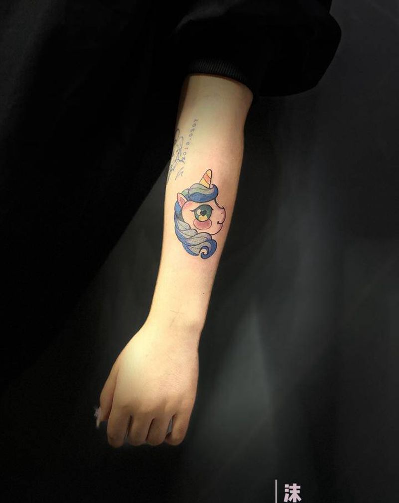 卡通纹身图片_Old School纹身图案