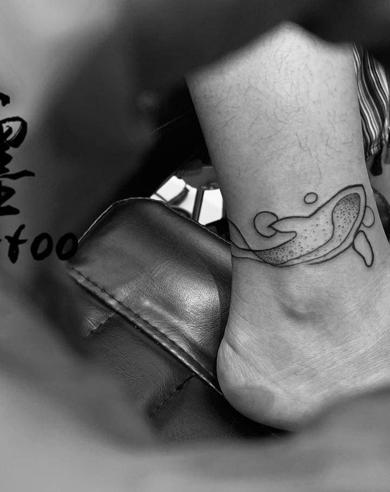 客户自己设计纹身图片_脚部纹身图案