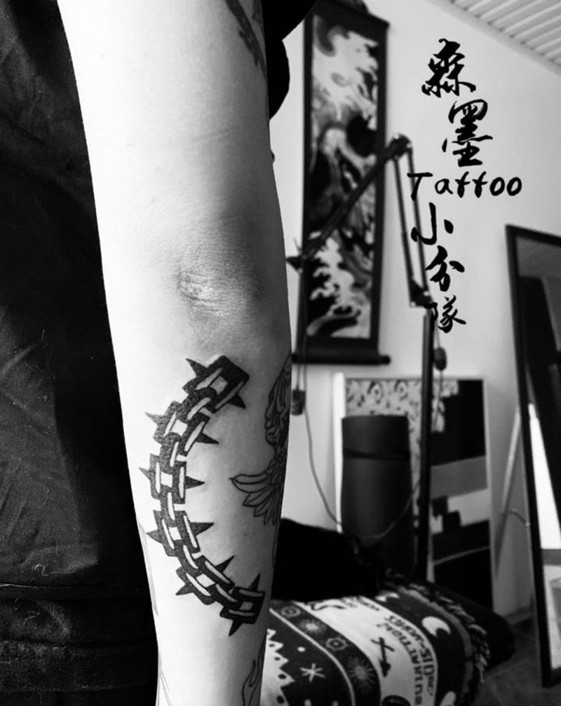 小众纹身图片_手臂纹身图案