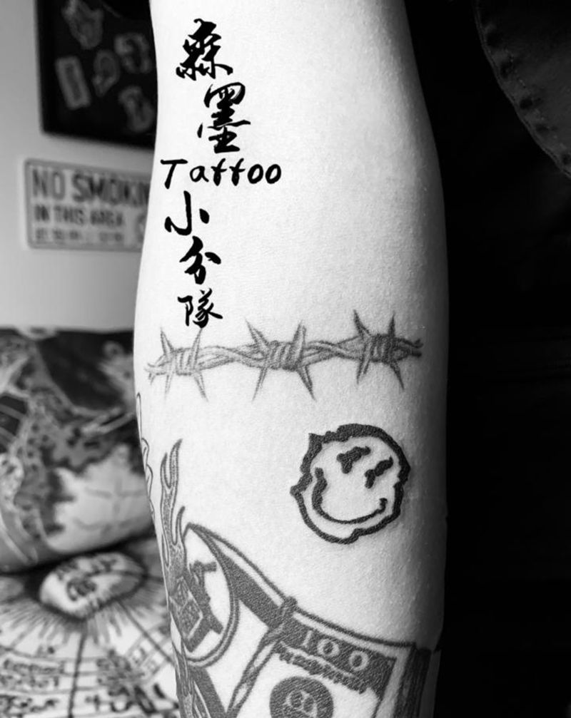 小众纹身图片_手臂纹身图案