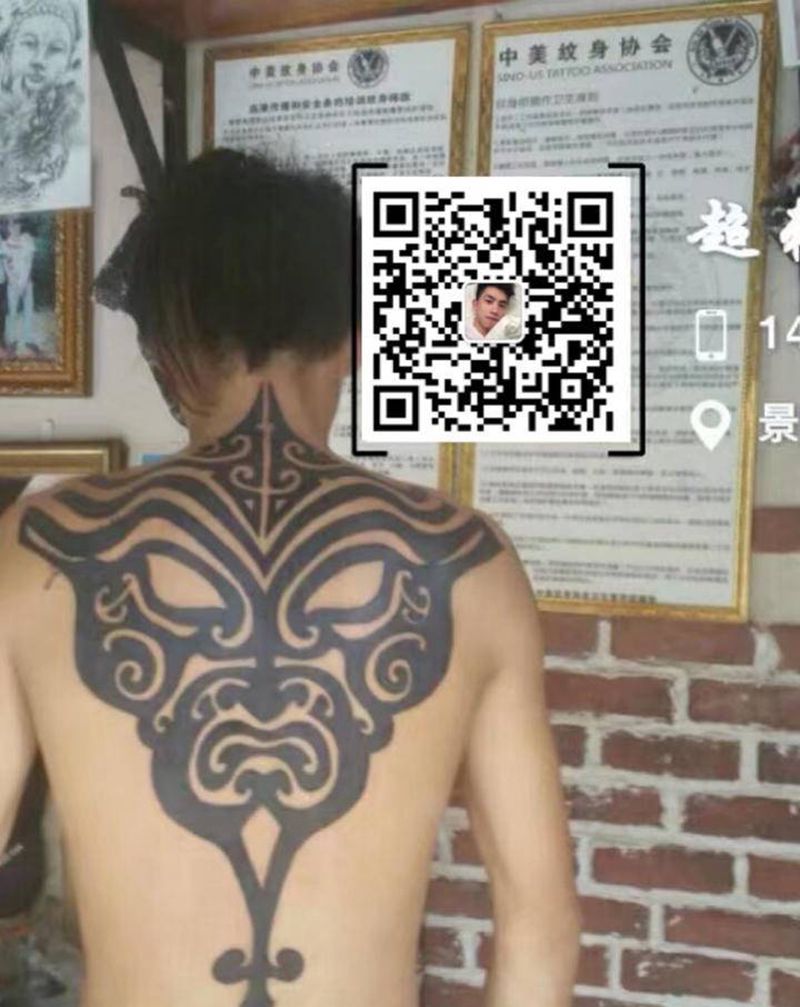 本人2017年作品回顾纹身图片_背部图腾纹身图案