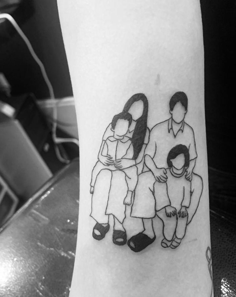 重要的纹身图片_手臂纹身图案