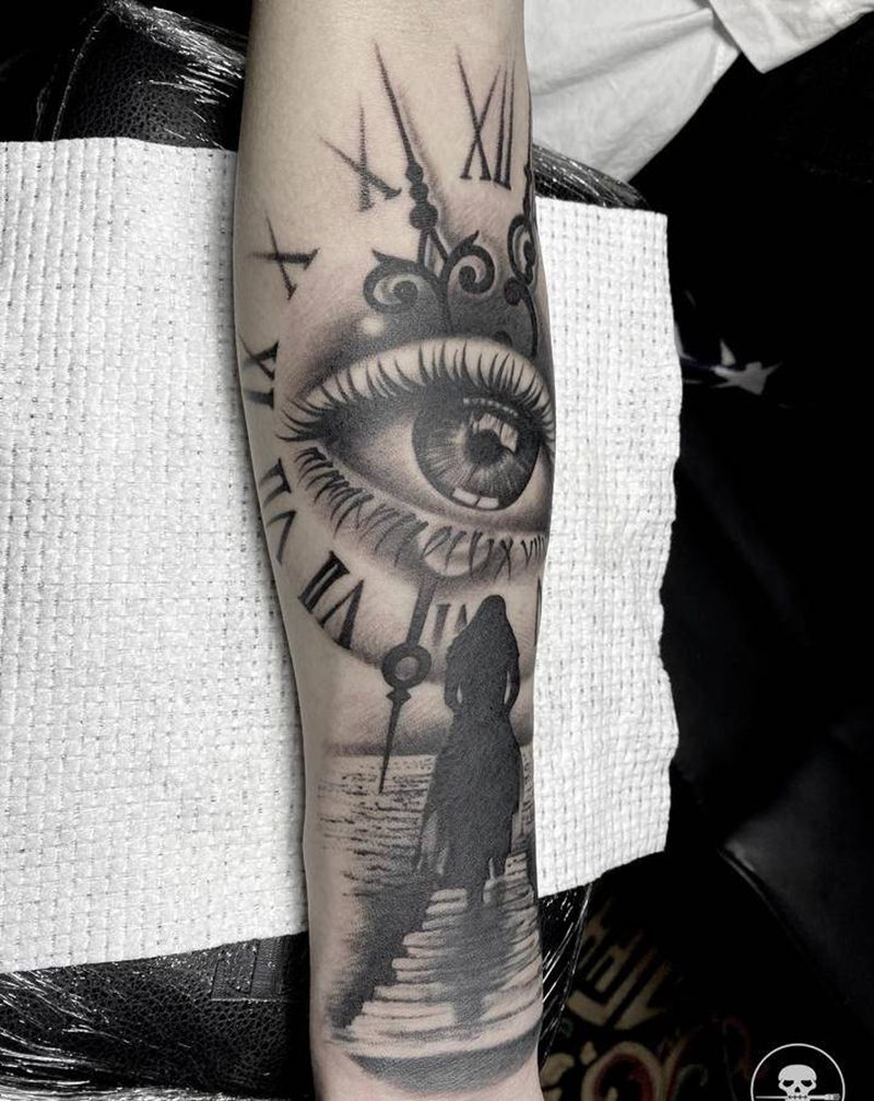 欧美纹身图片_手臂纹身图案