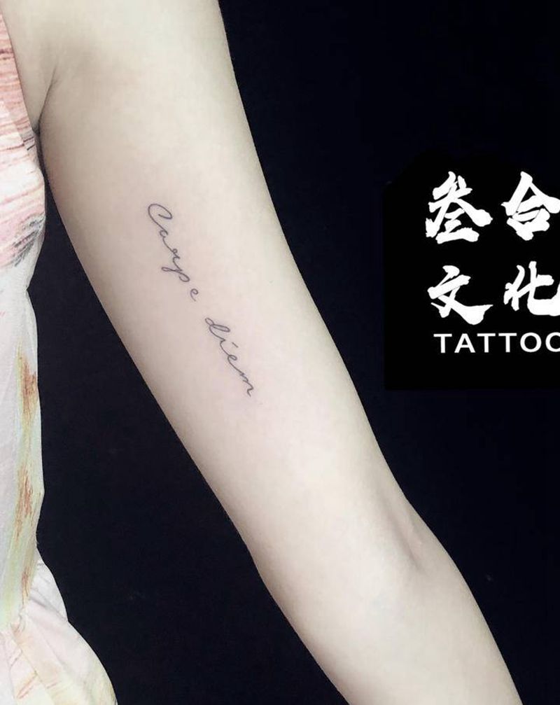 近期的一些小图纹身图片_字母纹身图案