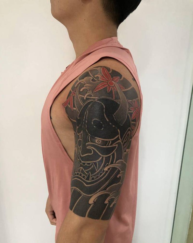 般若纹身图片_手臂纹身图案