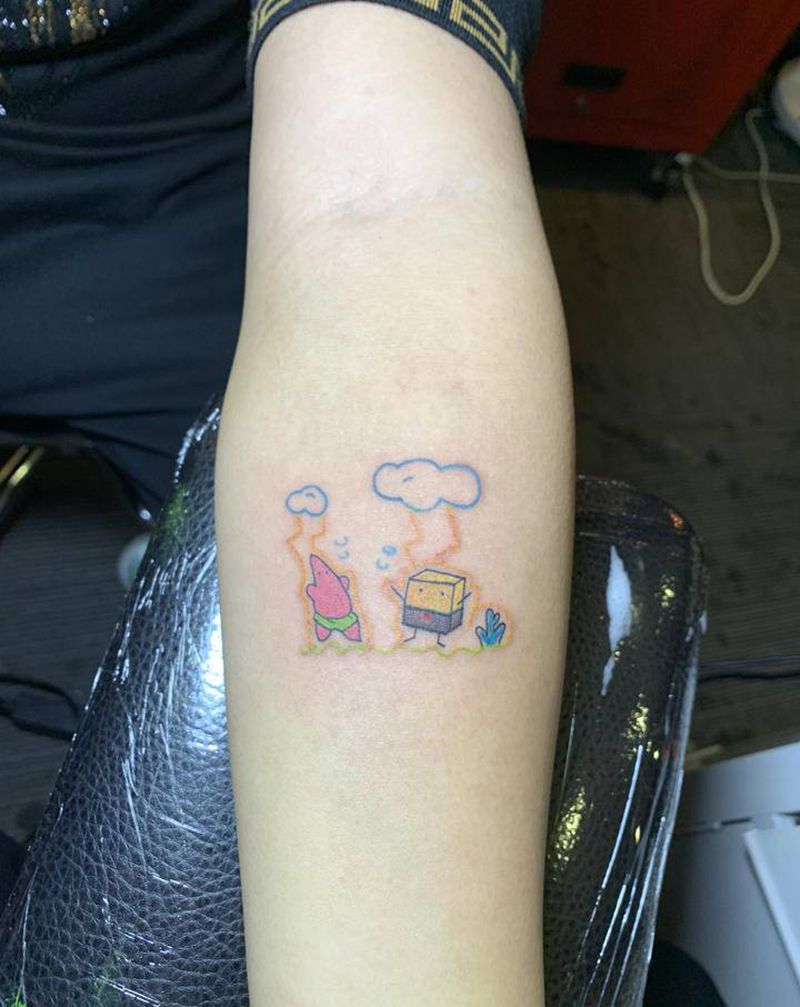 猛男纹身纹身图片_手部Old School纹身图案