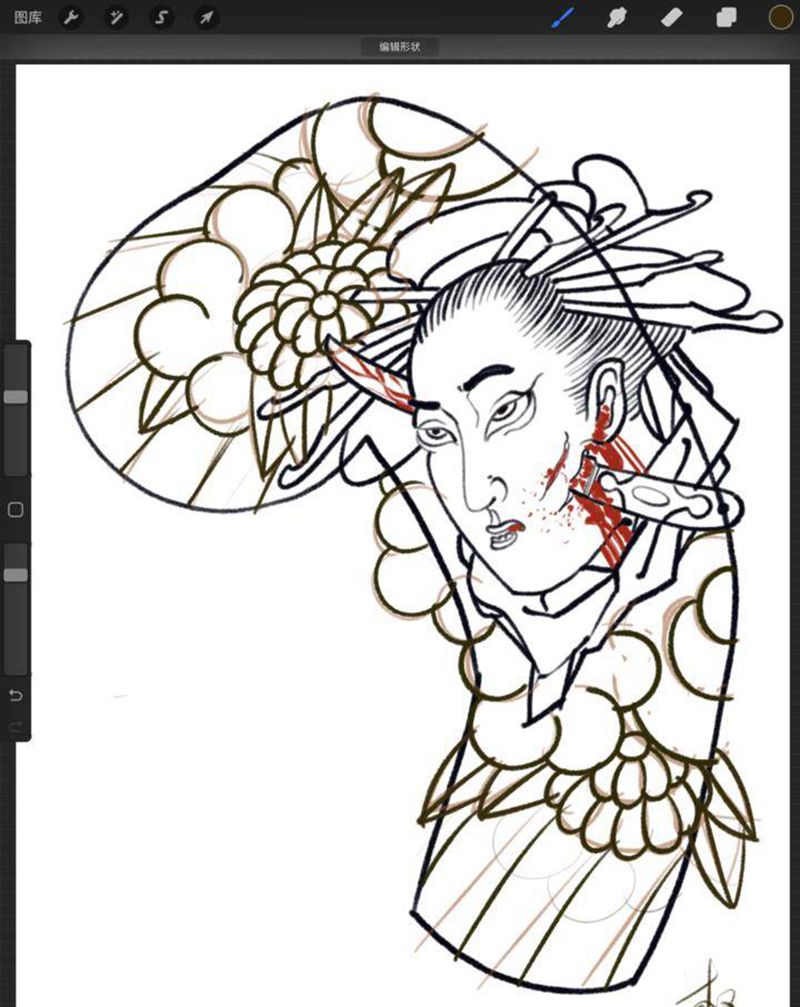 日式纹身图片_老传统纹身图案