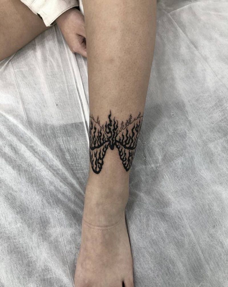 …纹身图片_脚部纹身图案