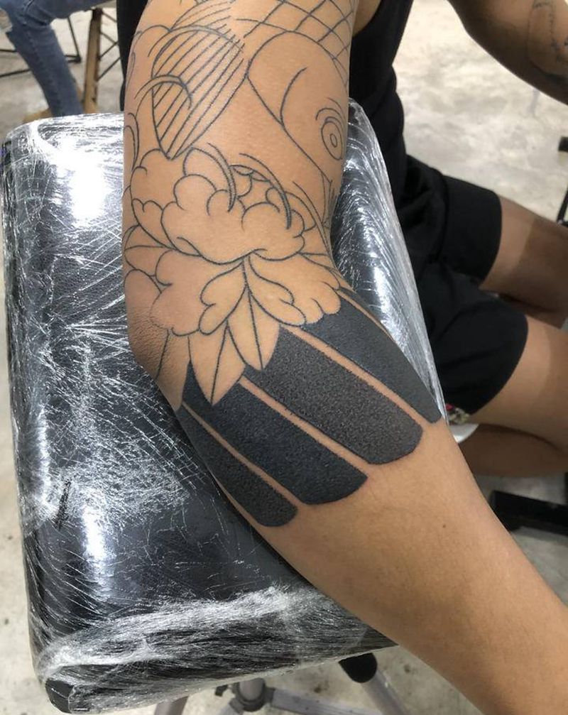 日式纹身图片_手部纹身图案