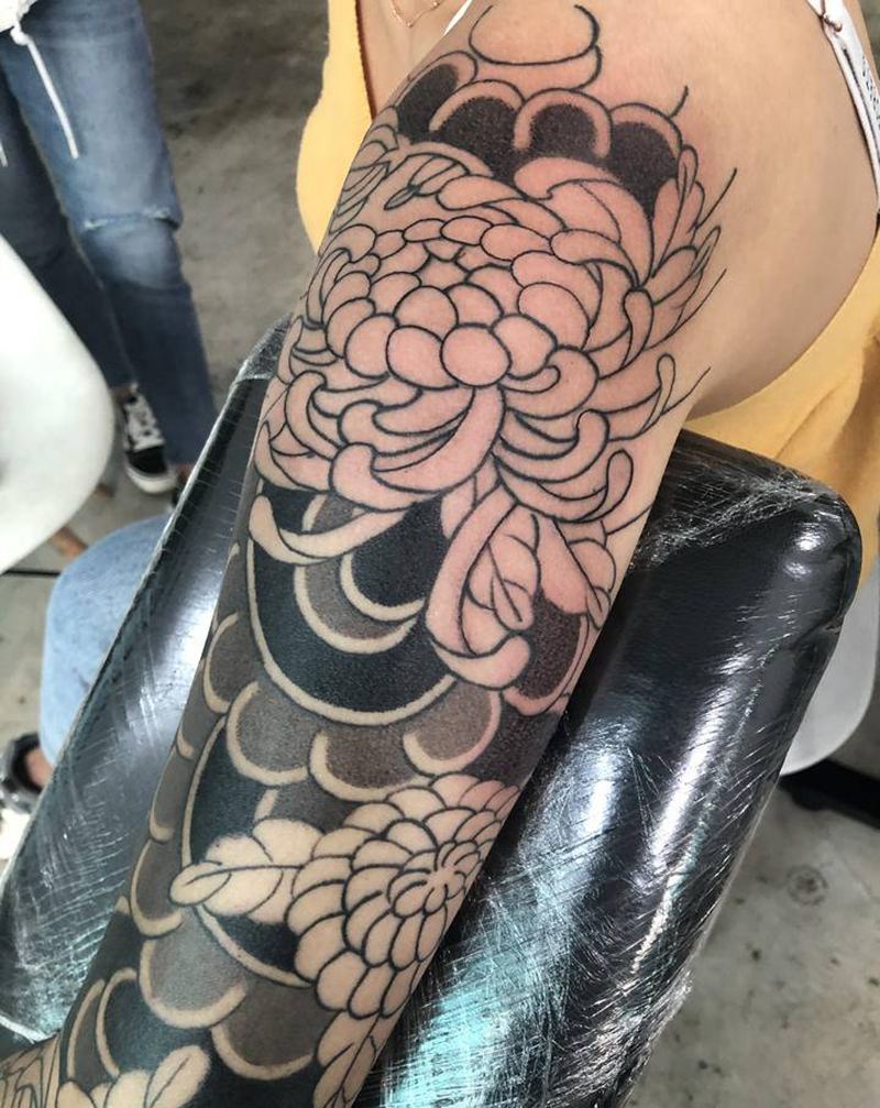 日式纹身图片_手部纹身图案