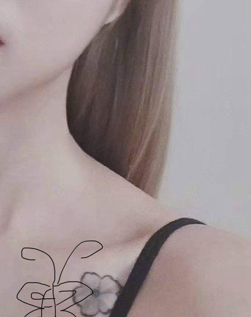 遮盖老旧纹身纹身图片_肩部胸部遮盖纹身图案