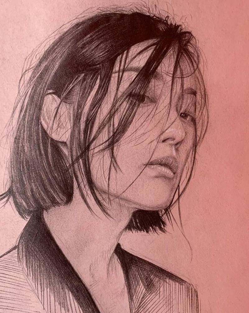 福鱼刺青手稿纹身图片_欧美写实纹身图案