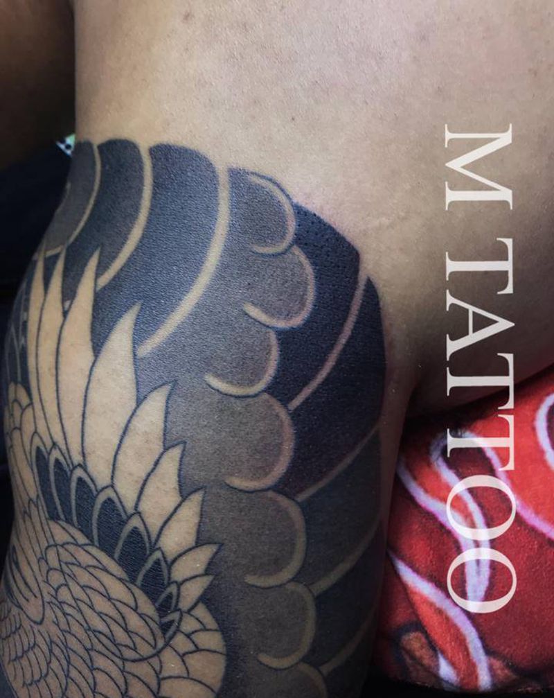 老传统纹身图片_手臂纹身图案