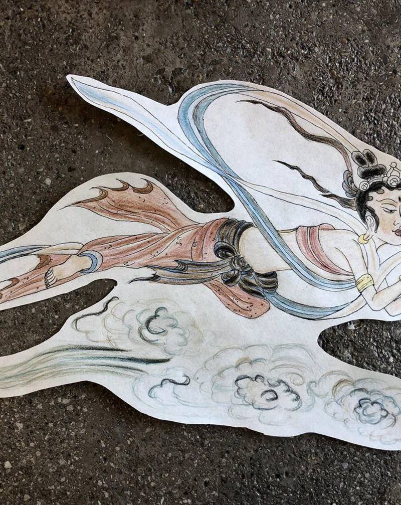 福鱼手稿，每天都要画画啊纹身图片_手部手臂老传统新传统纹身图案