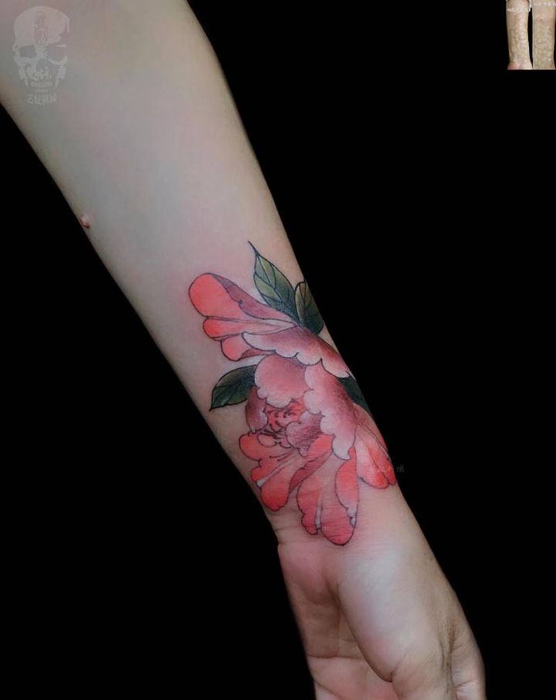 疤痕遮盖纹身图片_手臂疤痕遮盖纹身图案