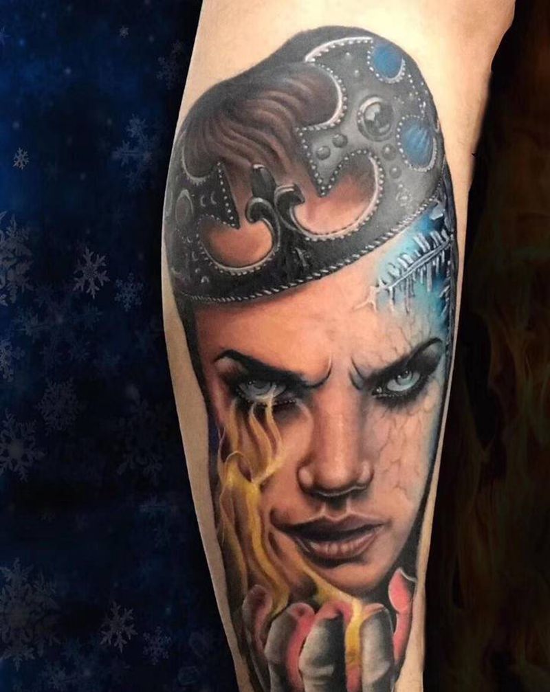 鲁班大师·首席纹身师作品纹身图片_欧美写实纹身图案