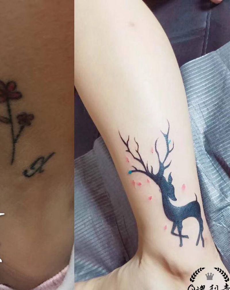 一组遮盖纹身图片_遮盖纹身图案