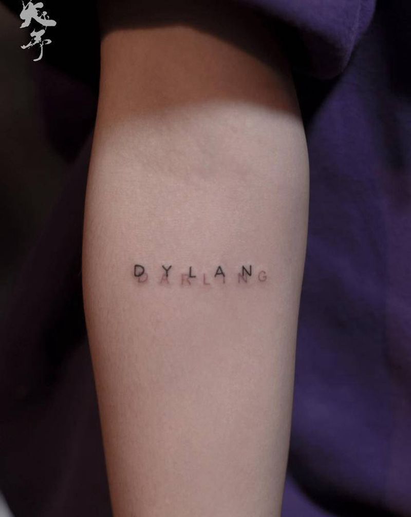 小清新作品纹身图片_手臂纹身图案