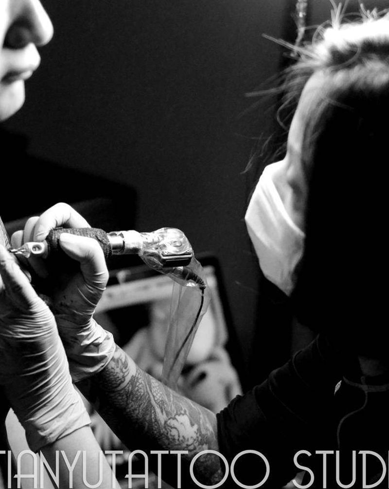 天予日常纹身图片_日常纹身图案