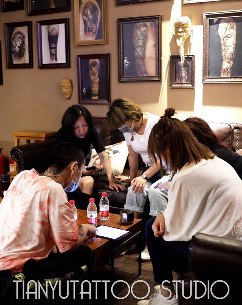 天予日常纹身图片_日常纹身图案