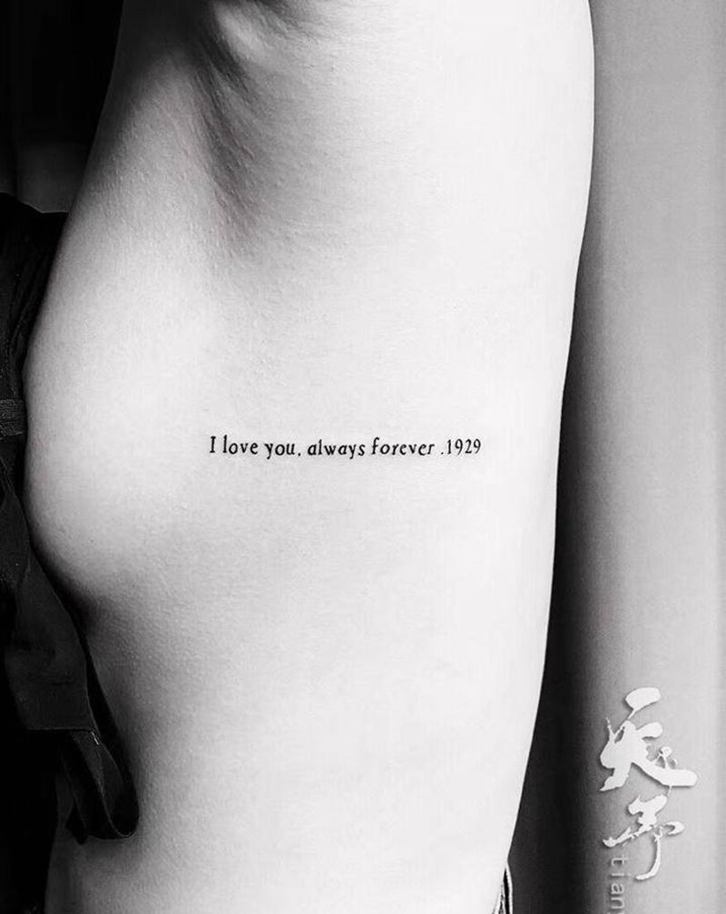 小清新作品纹身图片_胸部背部纹身图案