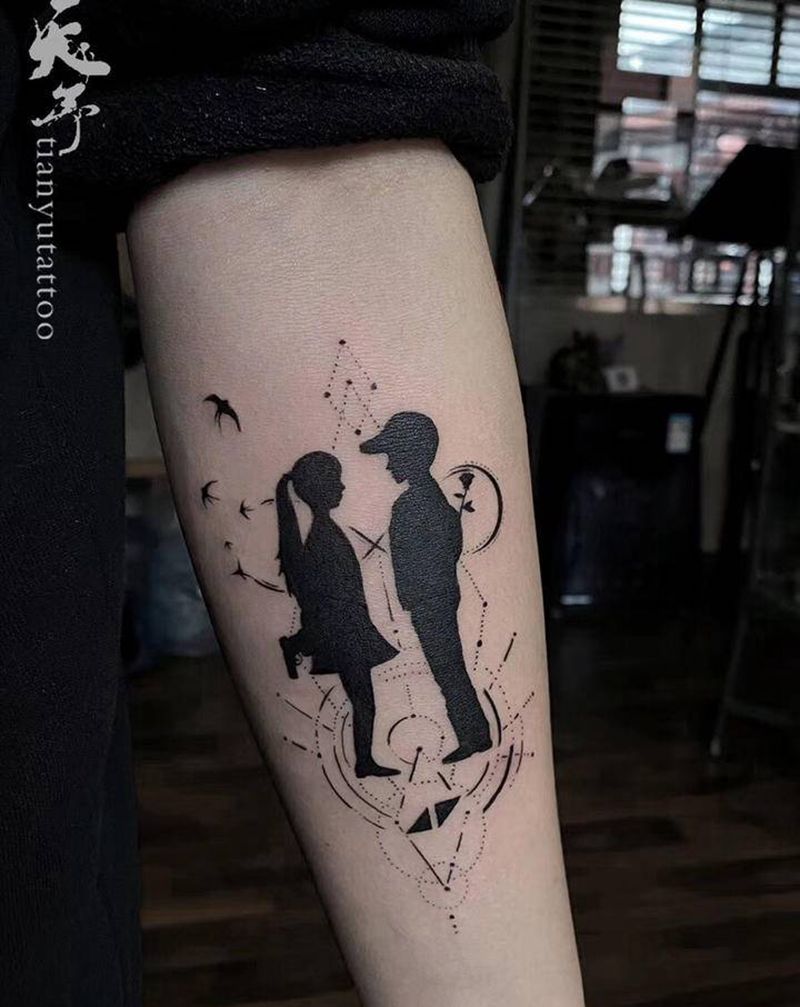 纪念偶像纹身纹身图片_手臂纹身图案