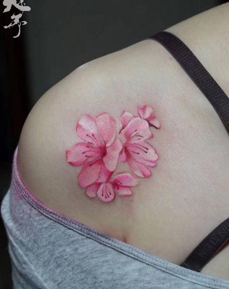 彩色纹身作品纹身图片_彩色作品纹身图案