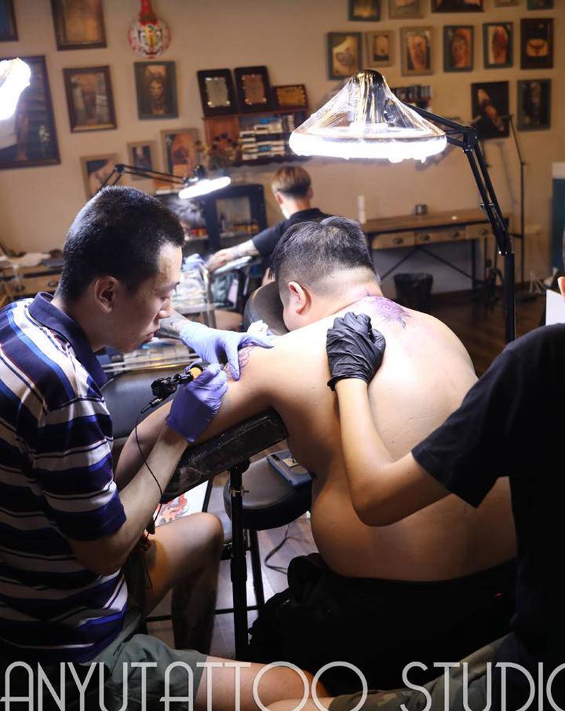 火力全开，同时进行纹身图片_天予日常纹身图案