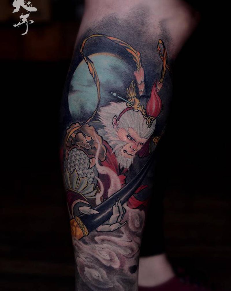 传统作品合集纹身图片_老传统新传统纹身图案