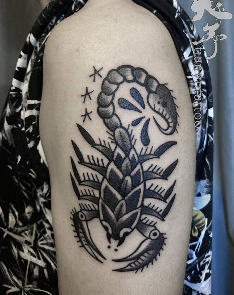 【Old School风格】纹身图片_手臂Old School纹身图案