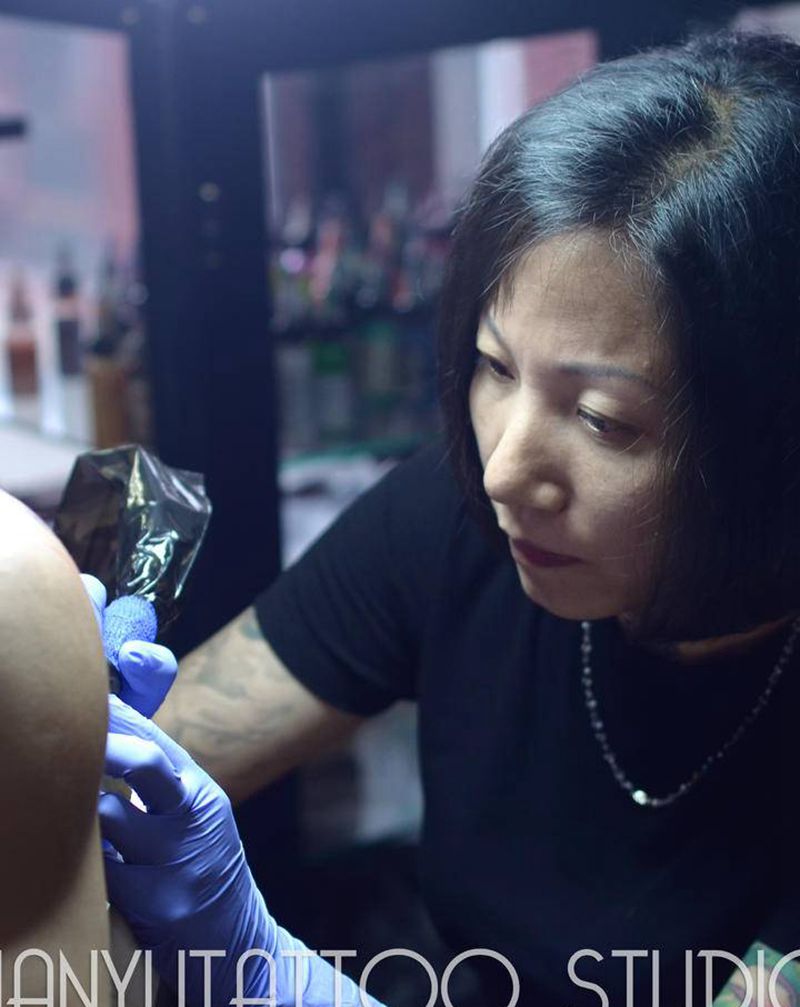 天予刺青日常工作纹身图片_日常纹身图案