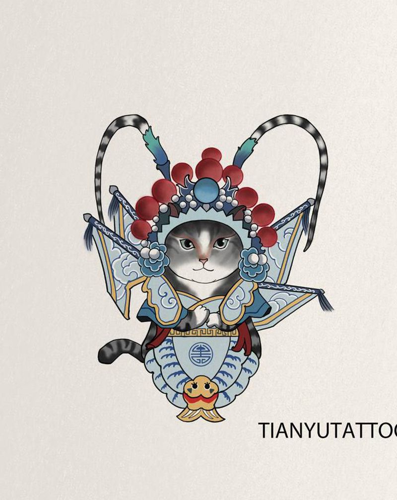 【手稿可约】国粹之阿喵