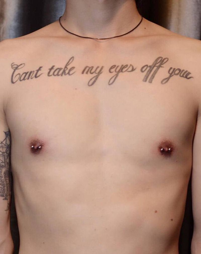 今日穿孔工作：乳钉