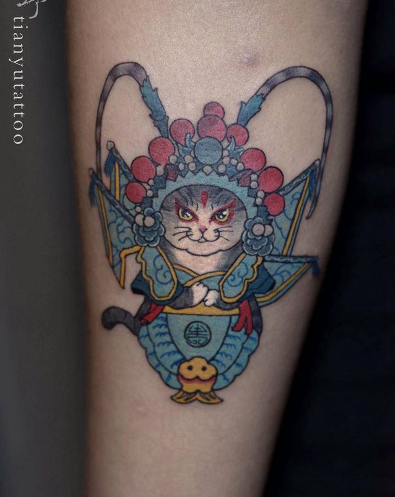 【每日作品】国粹阿喵