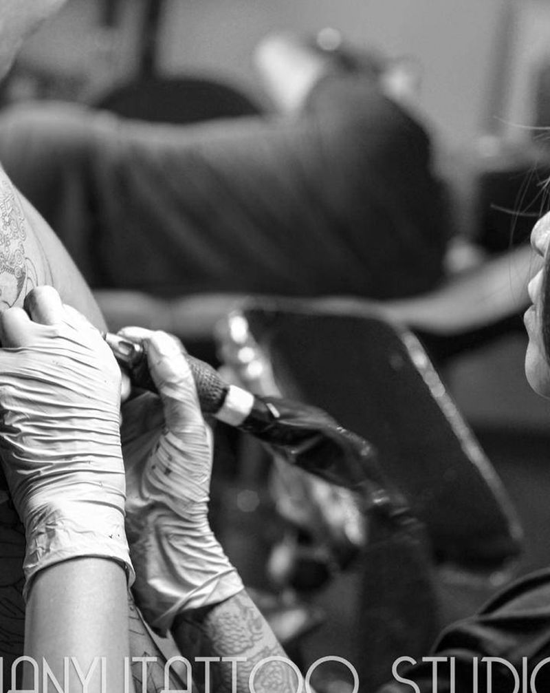 雨天的工作日常☔️纹身图片_日常工作纹身图案