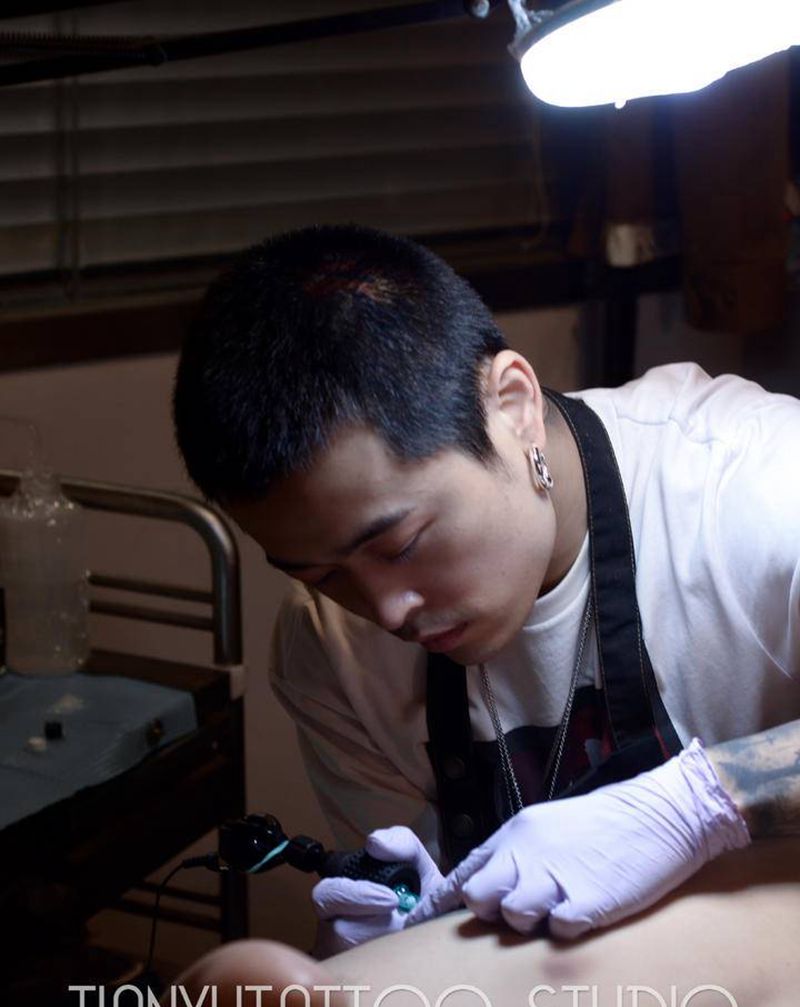 天予刺青日常工作