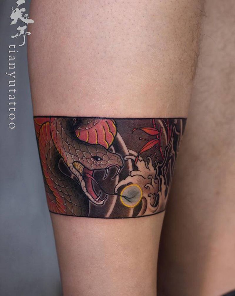 【每日作品】传统蛇腿环