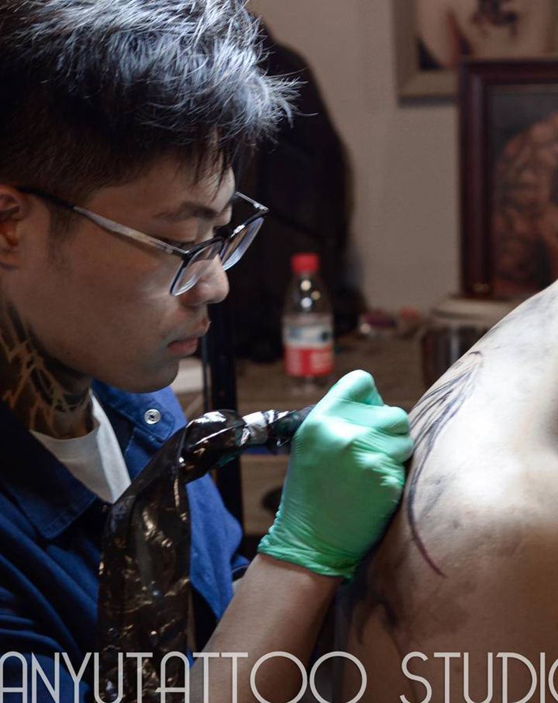 天予刺青日常工作