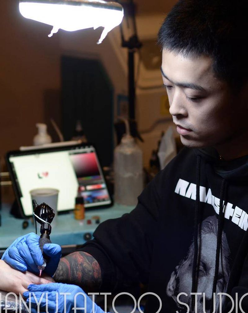 天予刺青今日工作☀️纹身图片_天予刺青纹身图案