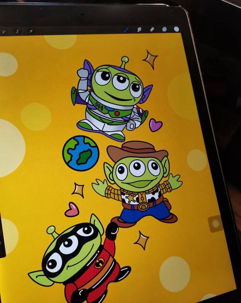 【手稿可约】卡通风格三眼仔