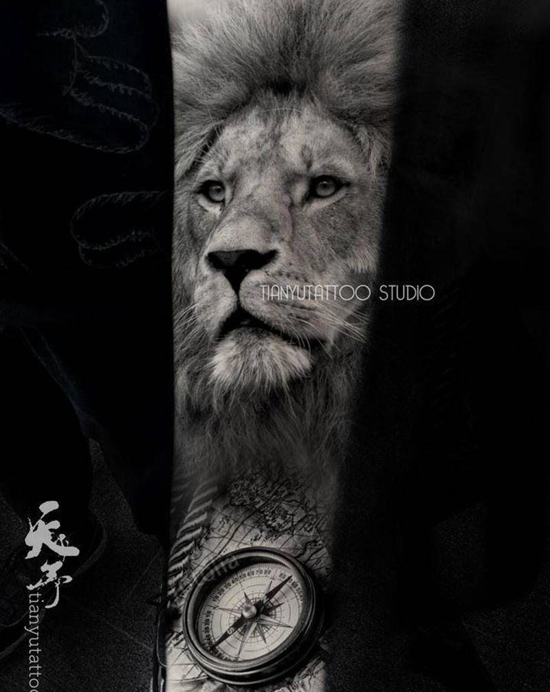 【客稿】写实小臂内侧效果图纹身图片_手臂欧美写实纹身图案