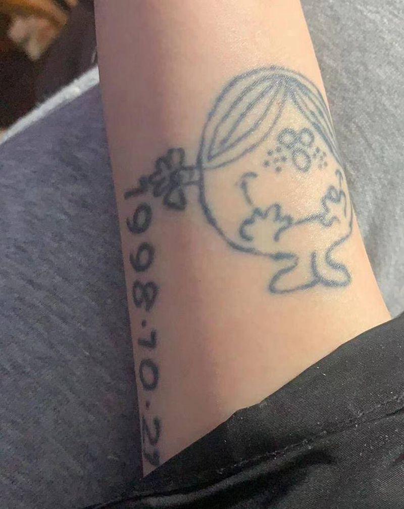 小臂遮盖未完纹身图片_手臂腿部Old SchoolNew School纹身图案