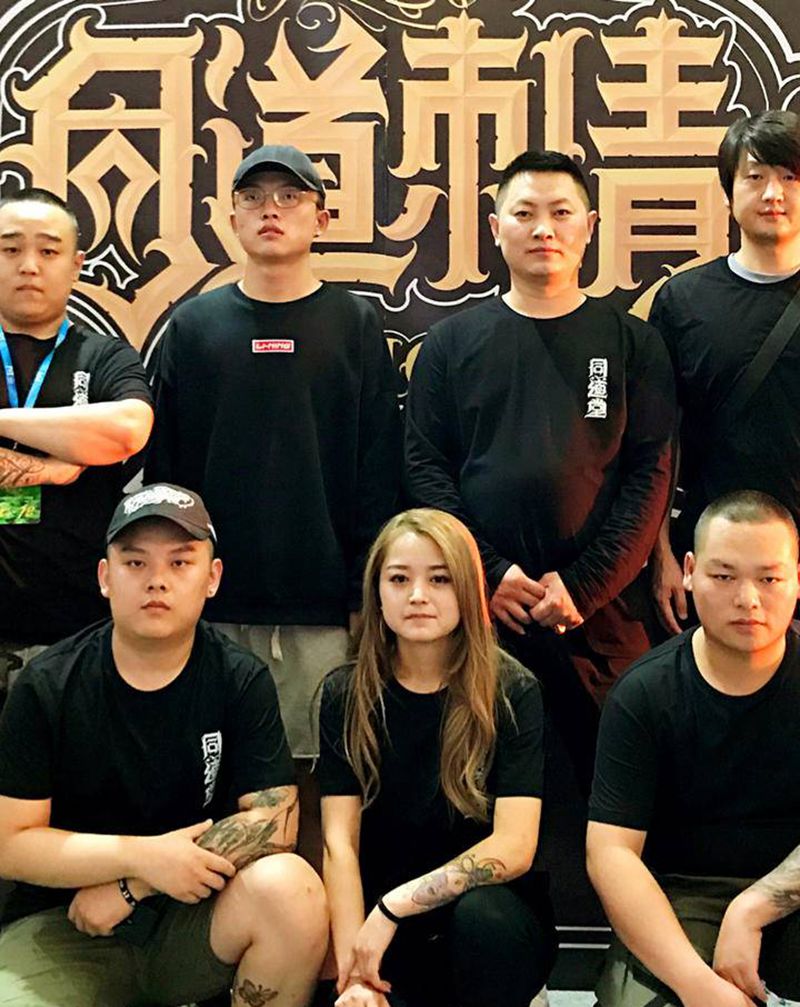 同道堂刺青小寨店纹身图片_店面工作小寨纹身图案