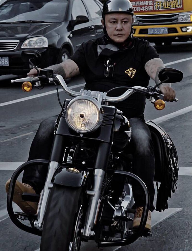 纹身师更爱哈雷纹身图片_Old SchoolNew School纹身图案