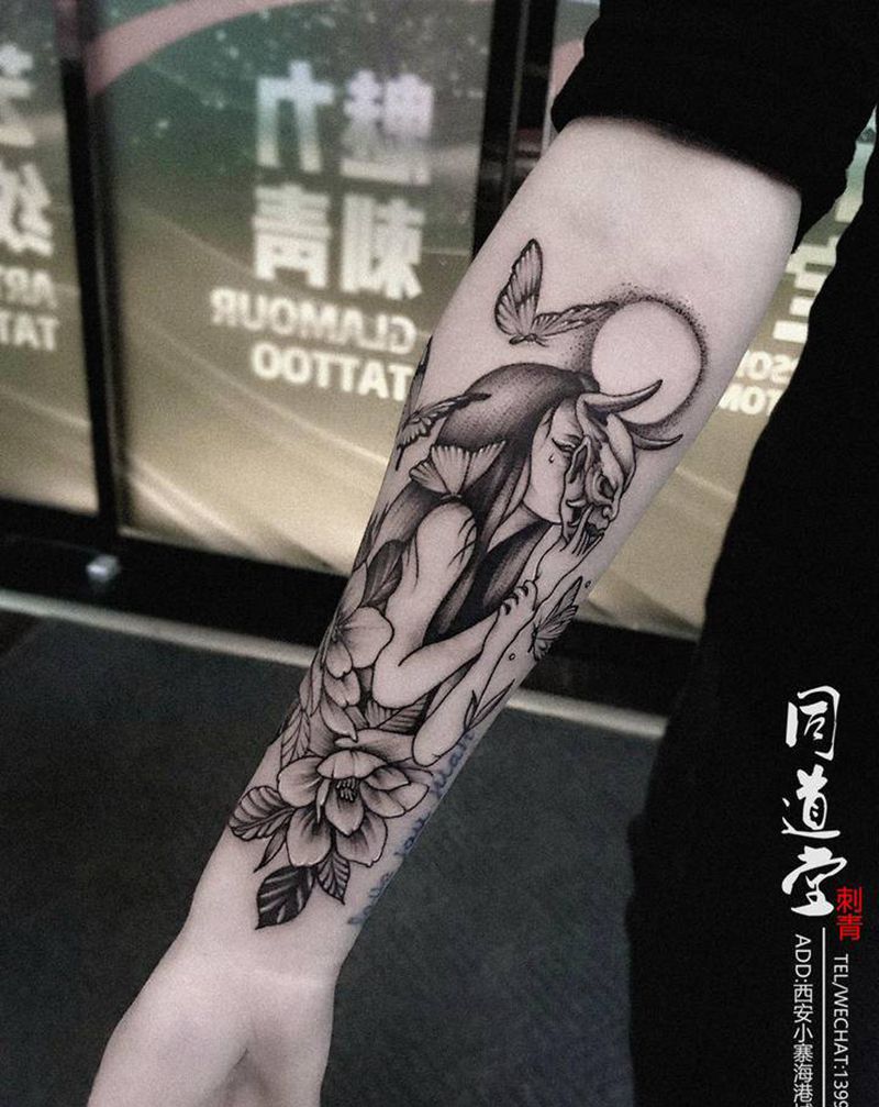 小纹身纹身图片_欧美写实花体字纹身图案