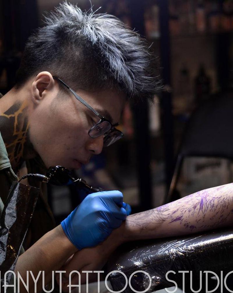 天予刺青今日工作记录