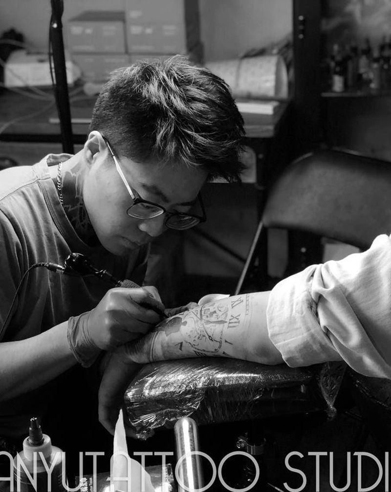 天予刺青日常工作记录☀️纹身图片_天予刺青纹身图案