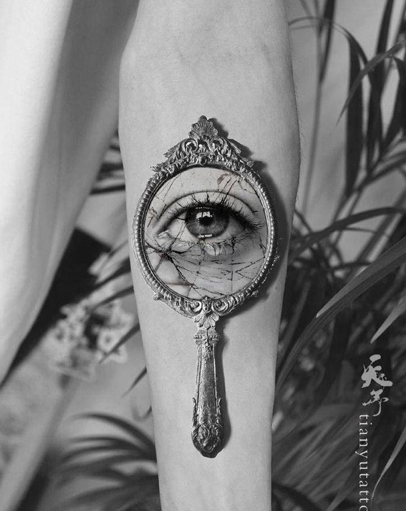 【手稿可约】纹身图片_欧美写实纹身图案