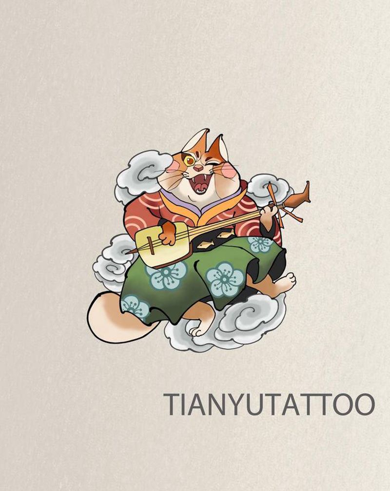 【手稿可约】日式小猫